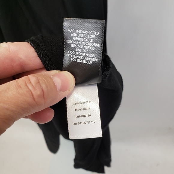 Torrid Mini Jersey Trapeze Dress Black size 2X - Picture 7 of 9